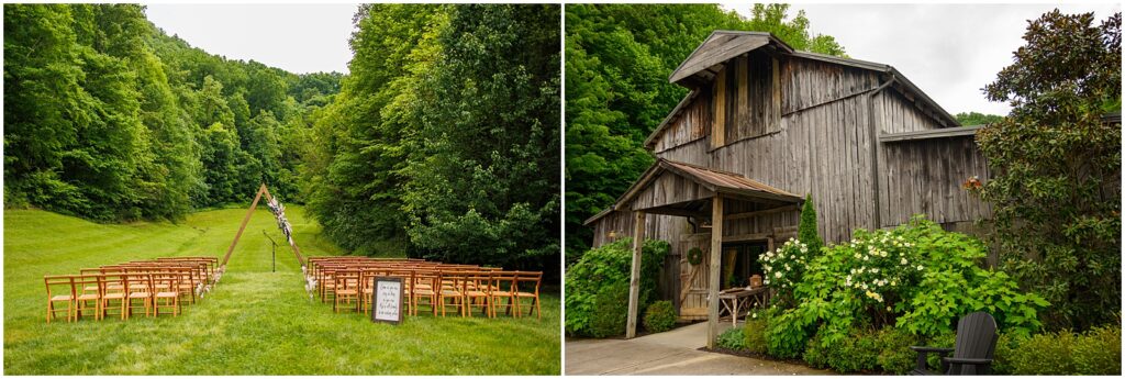 the barn at chestnut springs wedding venue in pigeon forge tn